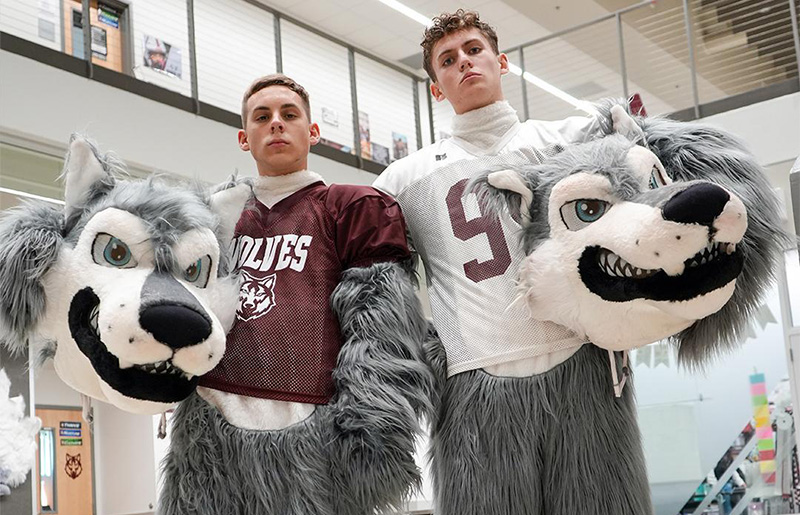 Meet Davenport High’s Beloved Wolves: Inside the World of Mascots Willy and Wilson