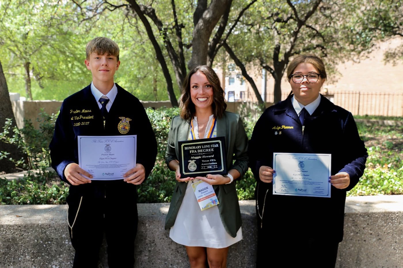 Elgin FFA Students and CTE Leader Earn Top Honors at Texas FFA Convention