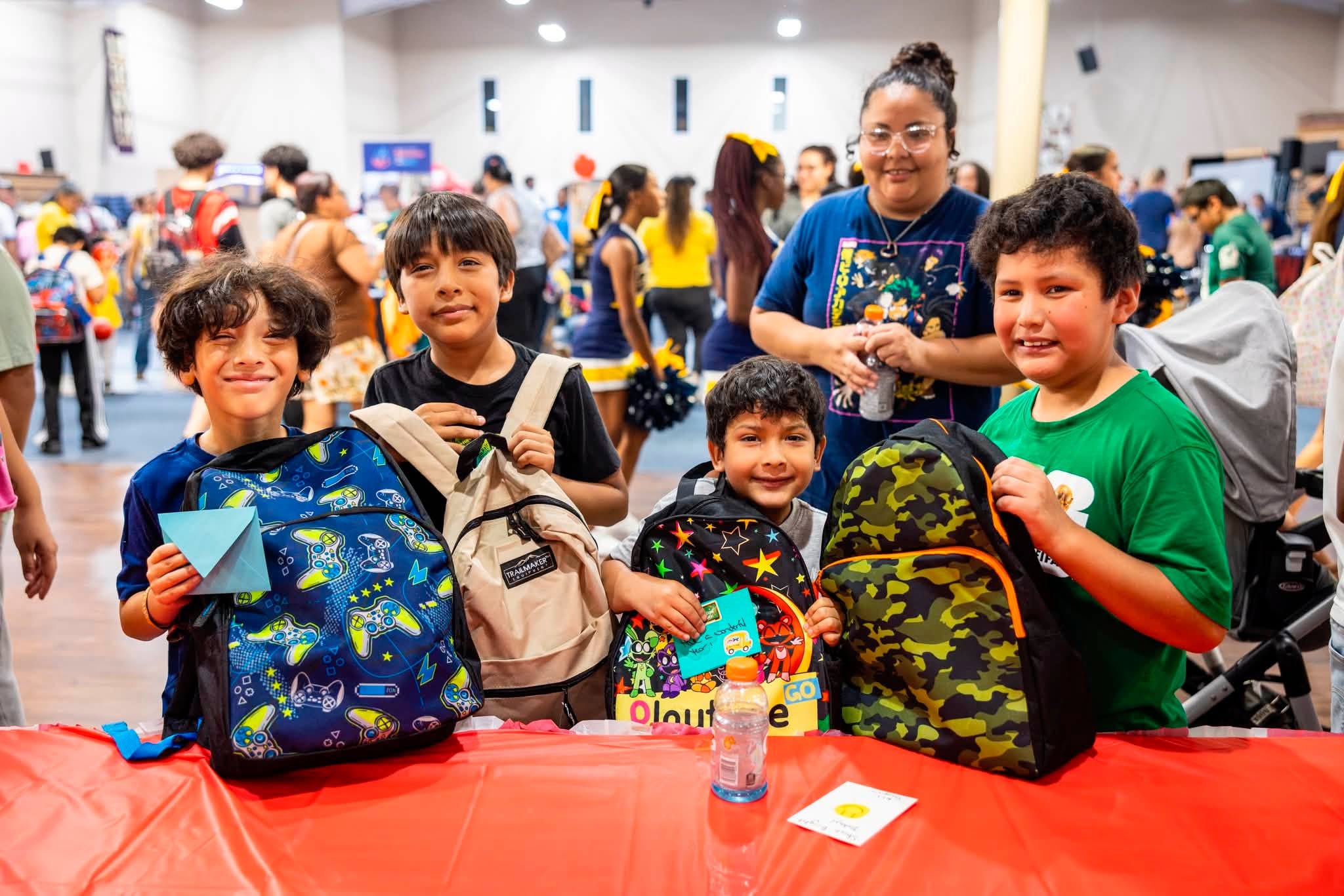 More Than 2,000 Cy-Fair ISD Students Receive Backpacks and Supplies at Cy-Fair Helping Hands Back-to-School Bash