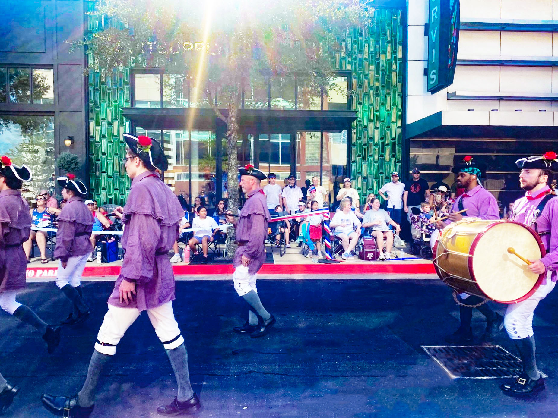 Lone Star College-Montgomery Historical Marching Band Wins Top Honor at The Woodlands Fourth of July Parade