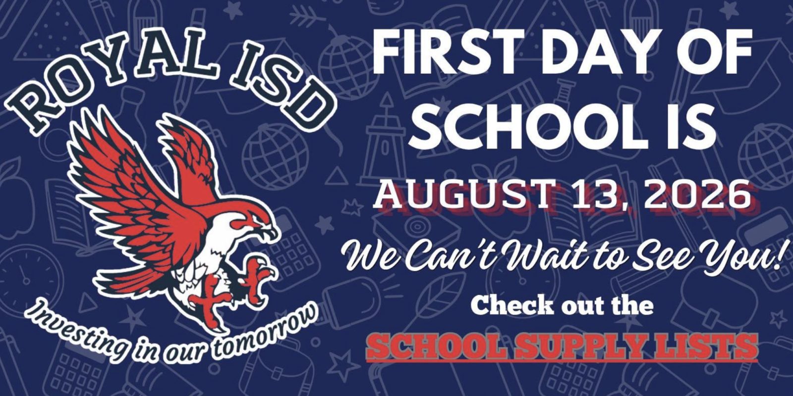 Royal ISD School Supply Lists Are Here: What Bluestem Families Need to Know Before the First Day of School