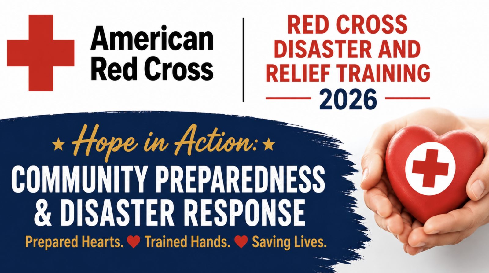 American Red Cross Disaster Relief Training Coming to Brookshire: Bluestem Residents Invited to Learn Life-Saving Skills