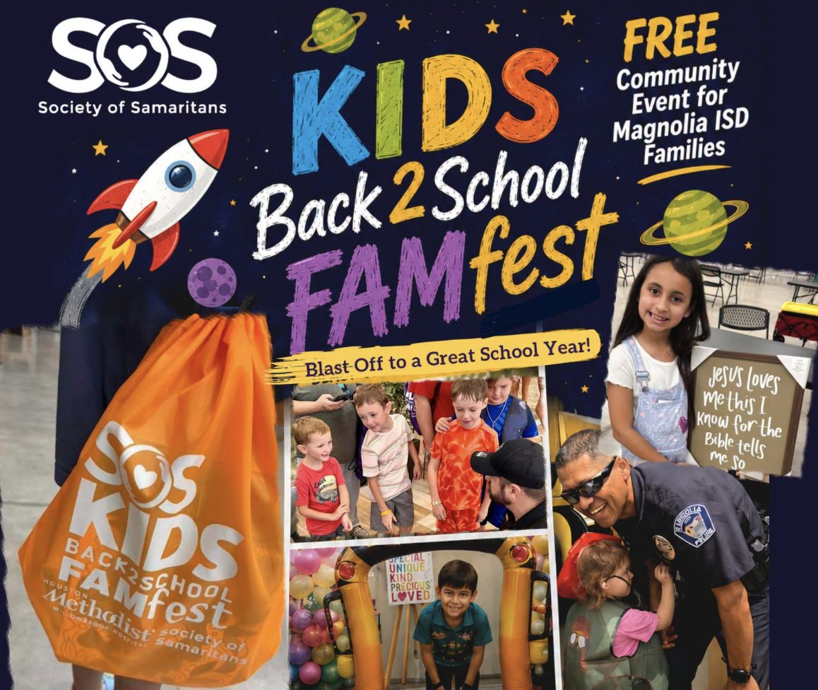 Free SOS KIDS Back2School FAMfest to Help Magnolia Springs Families Prepare for the New School Year