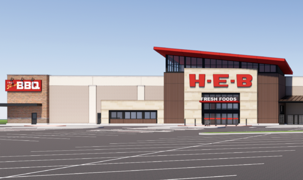 New H-E-B Near Converse Takes Shape Along I-10 as Late 2026 Opening Comes Into Focus