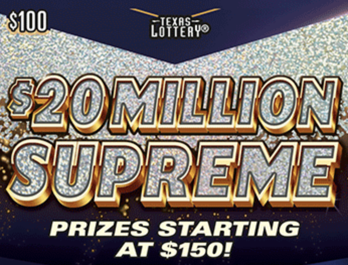 New Braunfels Resident Claims $20 Million Texas Lottery Scratch Ticket Prize