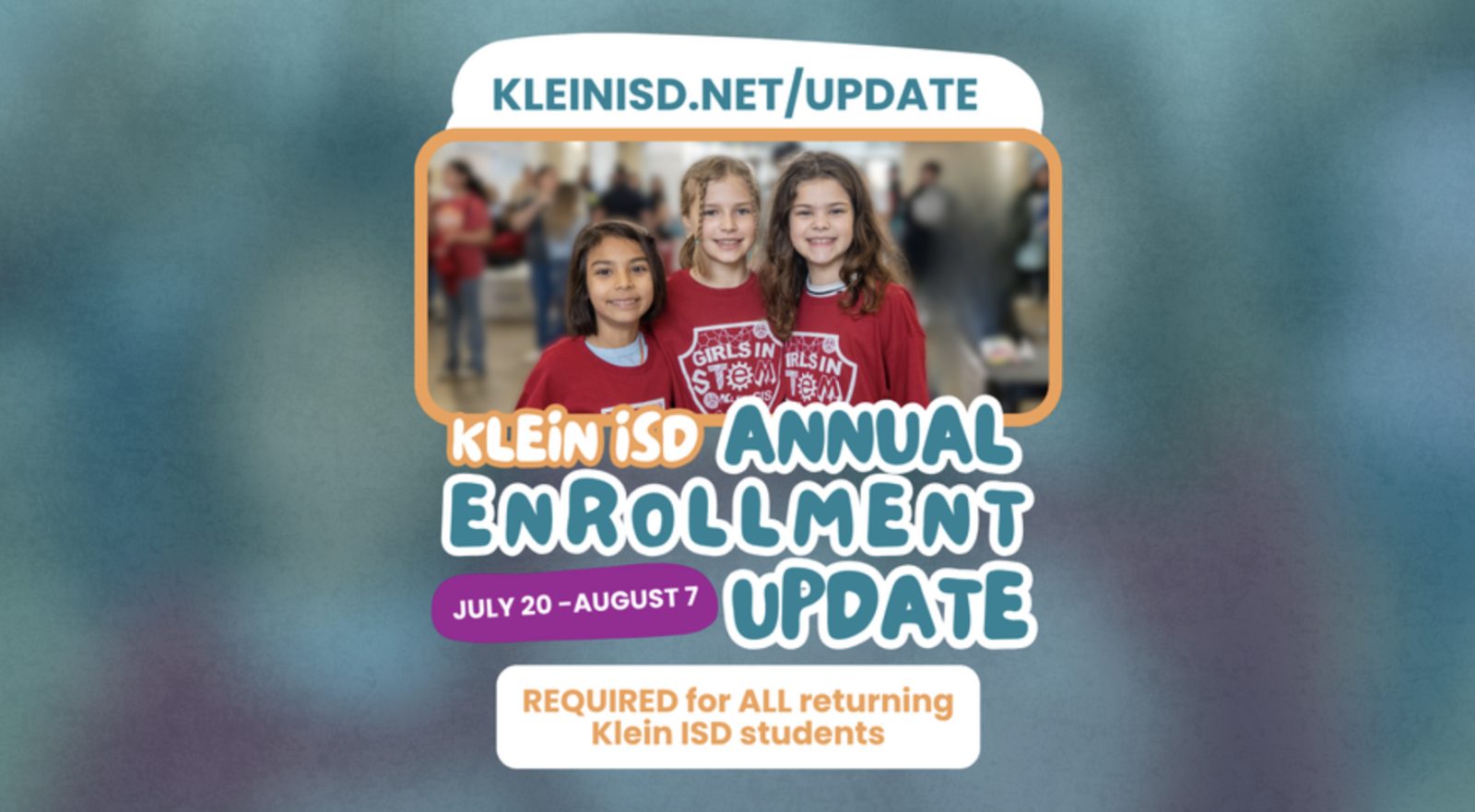 Klein ISD Annual Enrollment Update Now Open: What Inverness Estates Families Need to Know