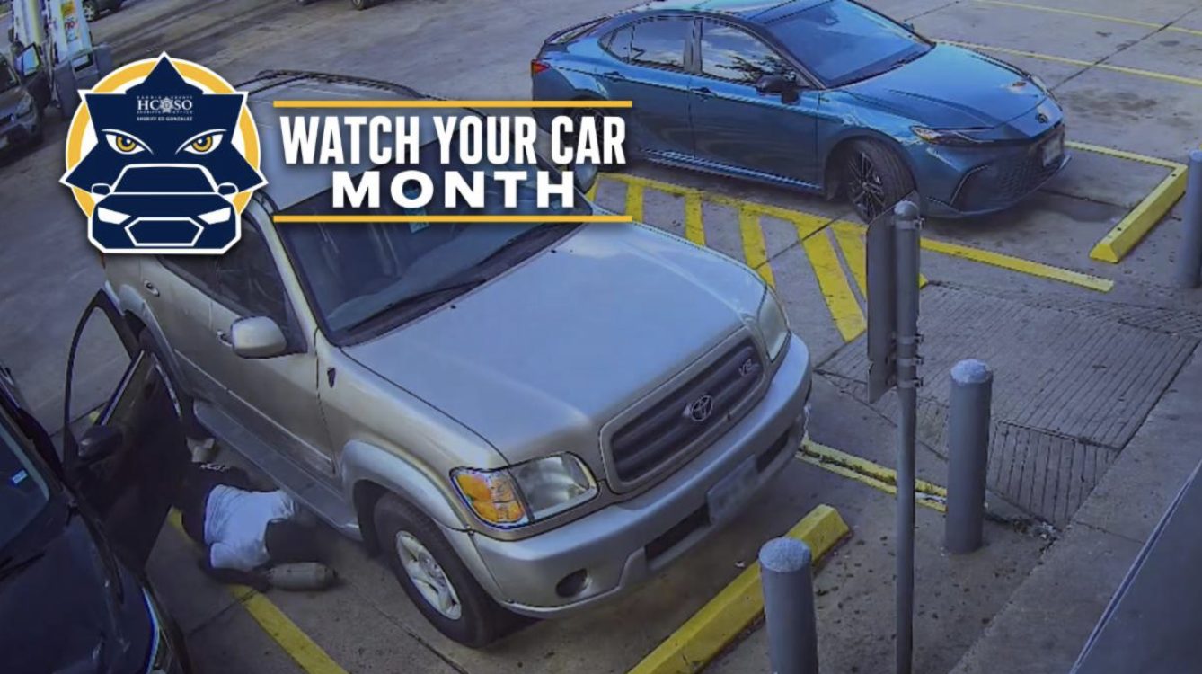 Harris County Sheriff's Office Urges Lakes on Eldridge Drivers to 'Watch Your Car' This Summer