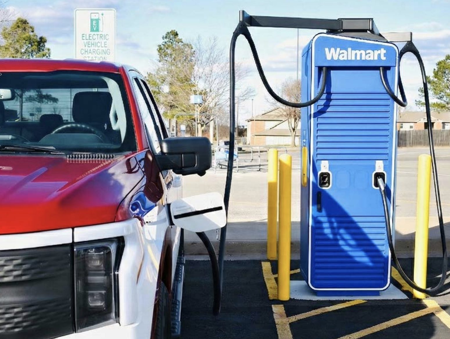 Walmart EV Chargers Coming to Six Greater Houston Stores as $20M Expansion Moves Forward