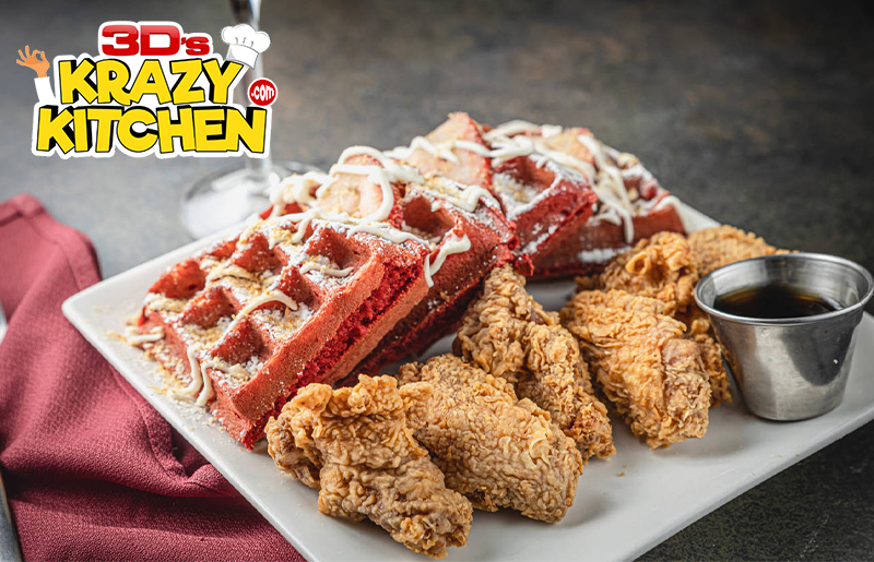 3D's Krazy Kitchen Brings Third Southern Comfort Food Restaurant to Cypress