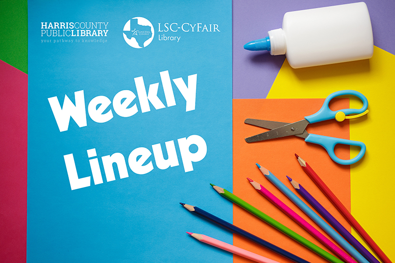 Dive into Creativity and Fun: Exciting Events This Week at LSC-CyFair Library in Cypress