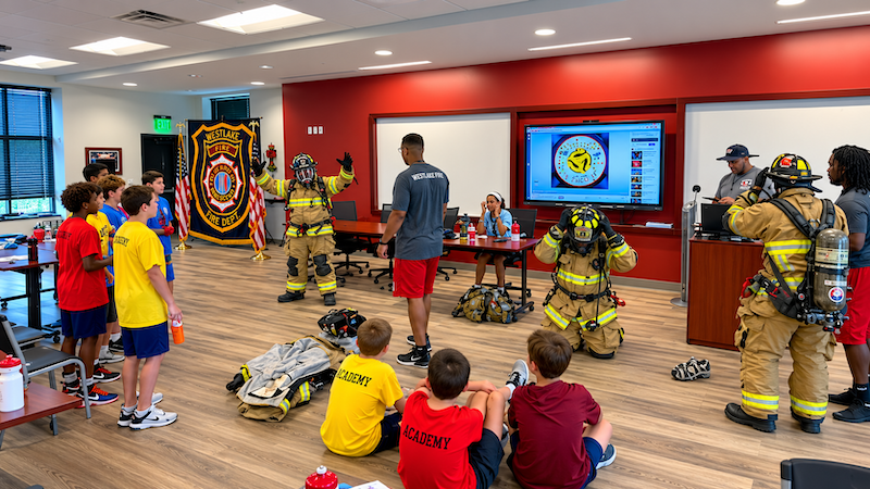 Westlake Junior Fire Academy Returns This Summer, Giving Local Youth a Behind-the-Scenes Look at Fire and EMS Service