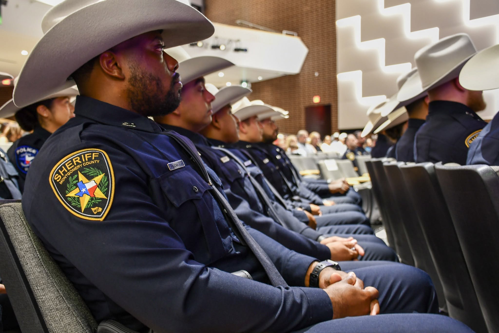 Montgomery County Sheriff's Office Basic Peace Officer Academy Graduates 17 New Texas Peace Officers