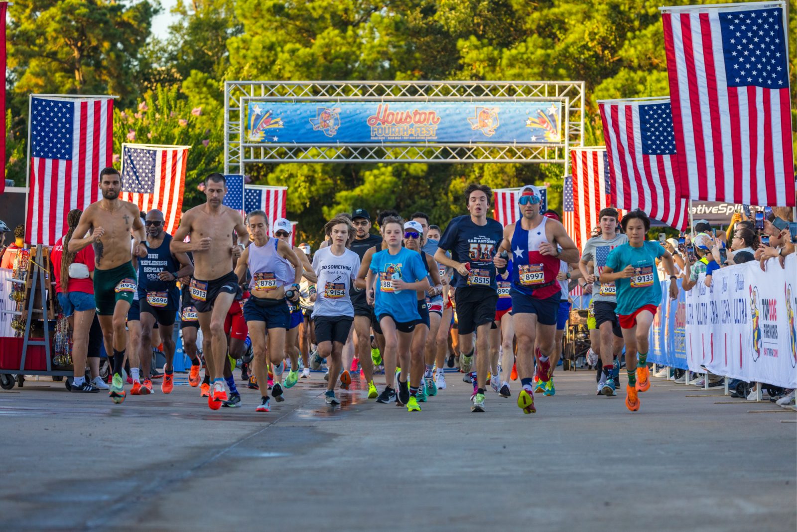 Houston Fourth Fest 2026 Returns to Vintage Park with Races, Beer Mile and Hot Dog Eating Championship