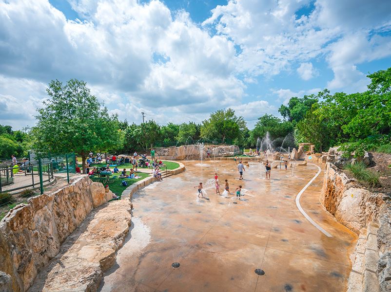 Quarry Splash Pad Reopens for Summer Fun at Southwest Williamson County Regional Park