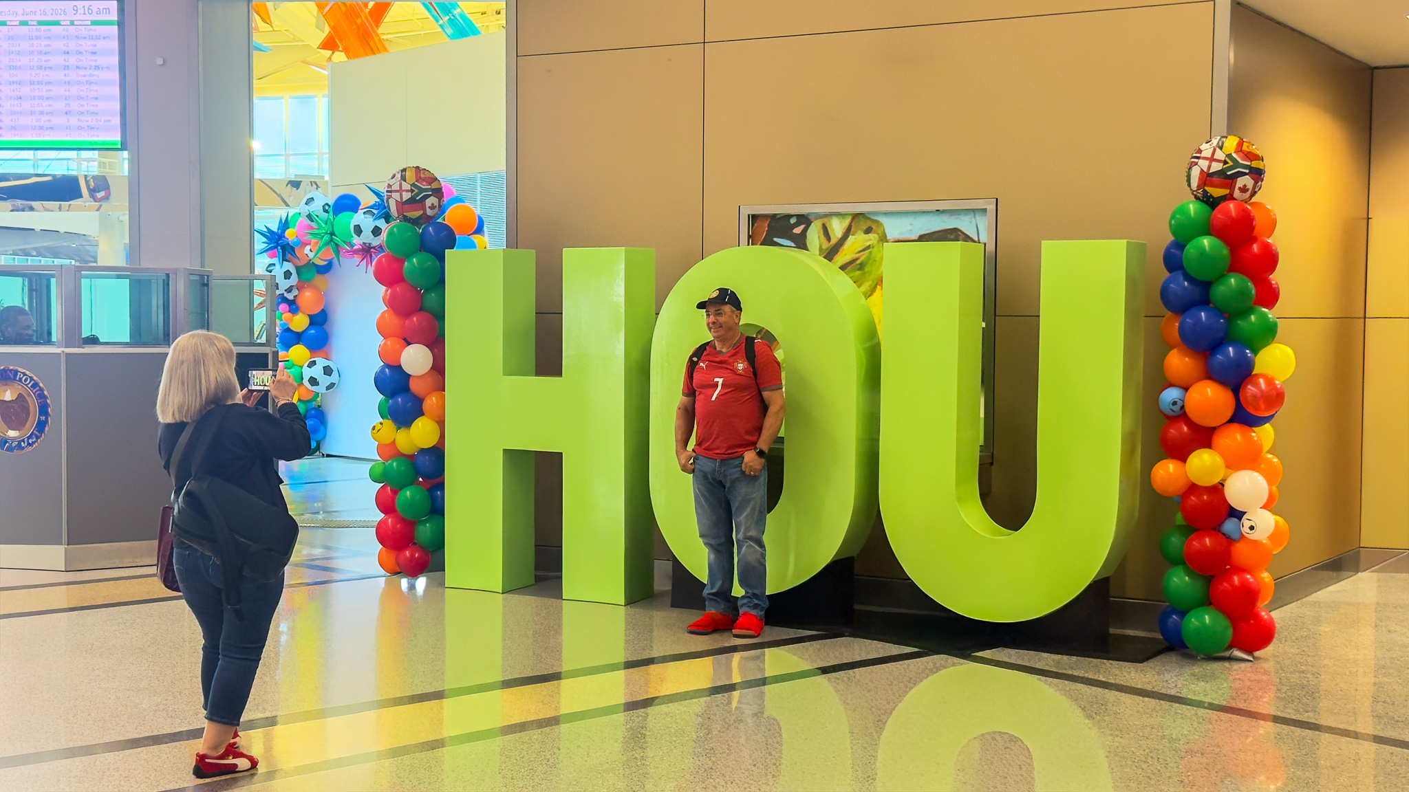 Houston Airports Employees Create FIFA World Cup 2026 Fan Experience at IAH and HOU