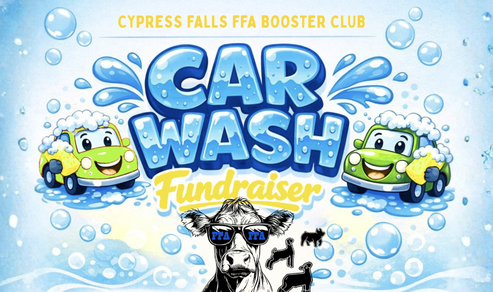 Support Cy-Falls FFA at the June 13 Car Wash Fundraiser in Cypress