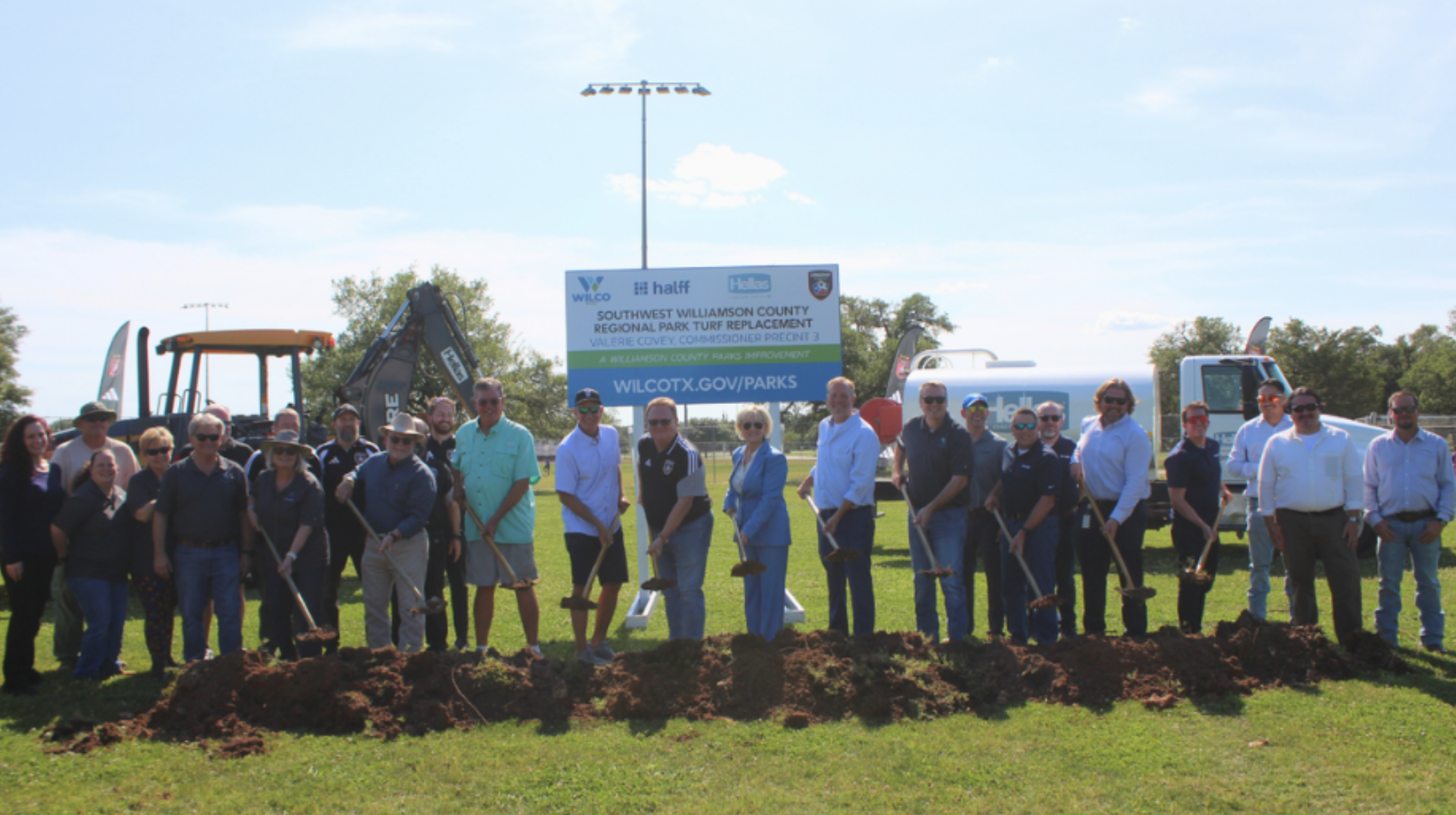 Williamson County Breaks Ground on Southwest Regional Park Turf Project, Expanding Year-Round Sports Opportunities