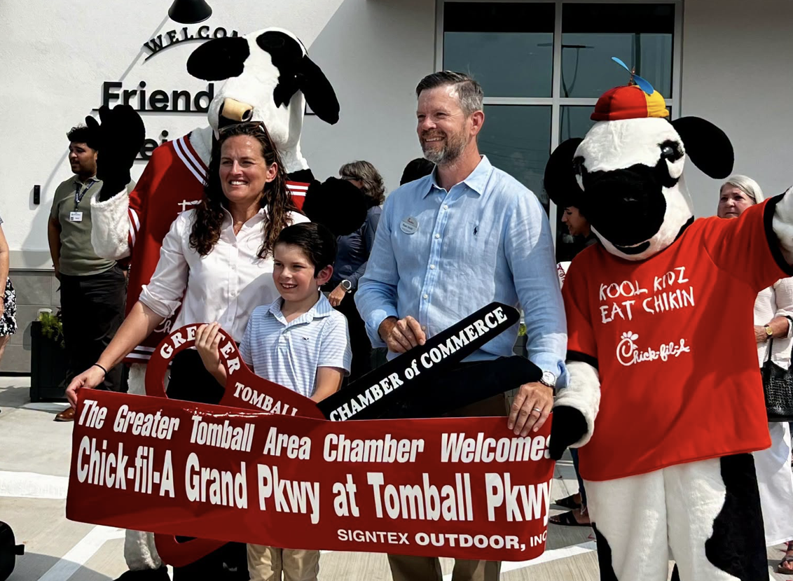 New Chick-fil-A Opens at Grand Parkway and Tomball Parkway, Bringing Jobs, Community Investment and Opening Day Fun to Tomball