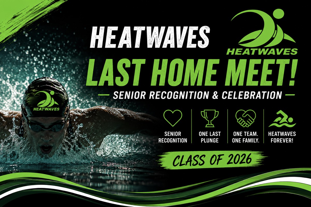 Hearthstone Heatwaves to Celebrate Senior Swimmers at Final Home Meet