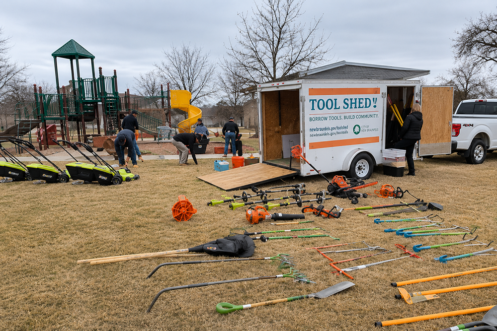 New Braunfels Launches Free NB Tool Shed Program to Help Residents Maintain Properties and Strengthen Neighborhood Pride