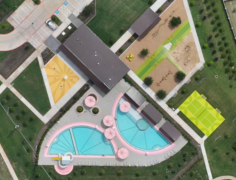 Harvest Green Welcomes ‘The Slice,’ a Colorful New Amenity Complex Designed for Family Fun