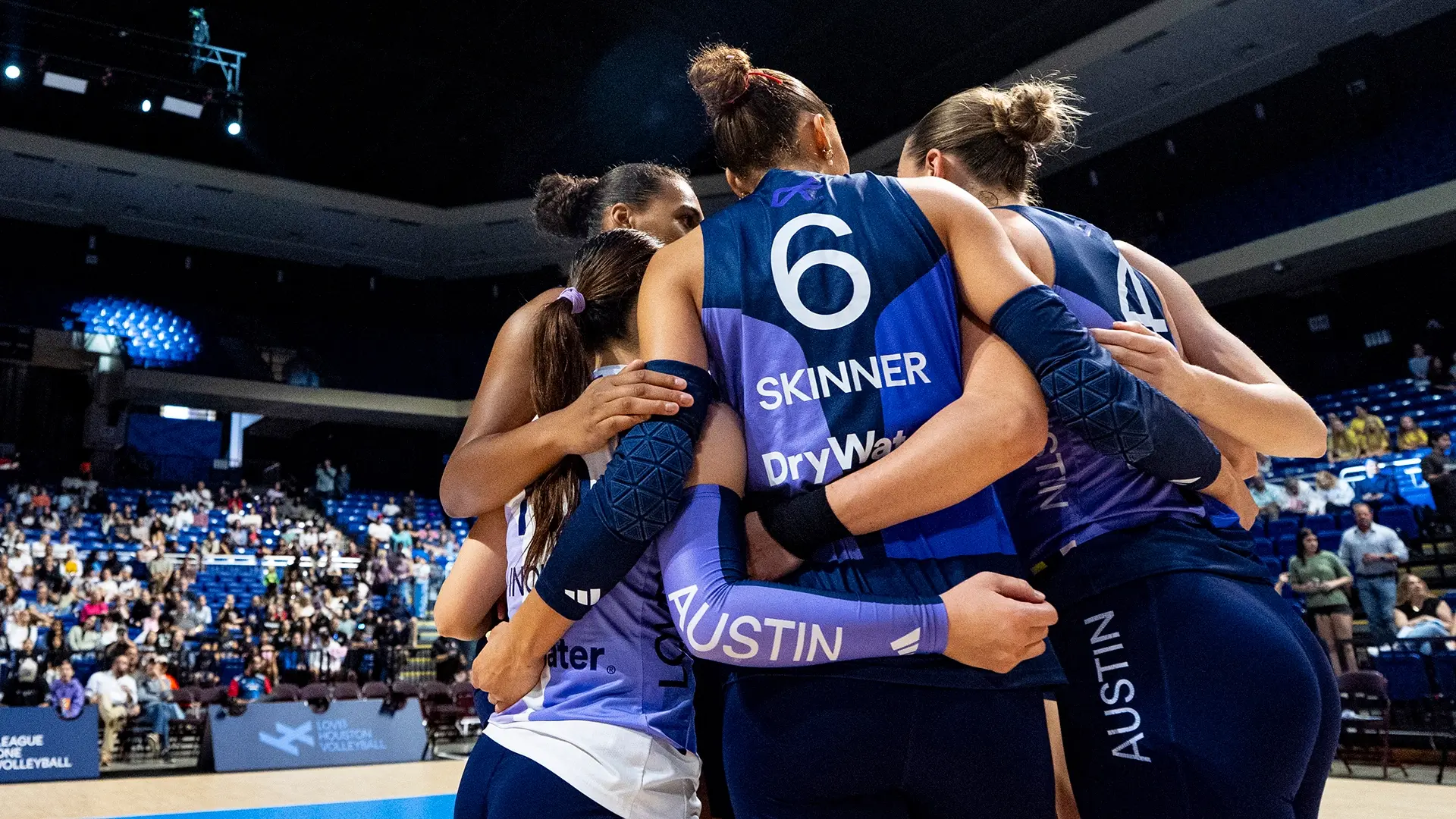 Austin Falls in Hard-Fought Texas Rivalry as LOVB Houston Takes Four-Set Win at Berry Center