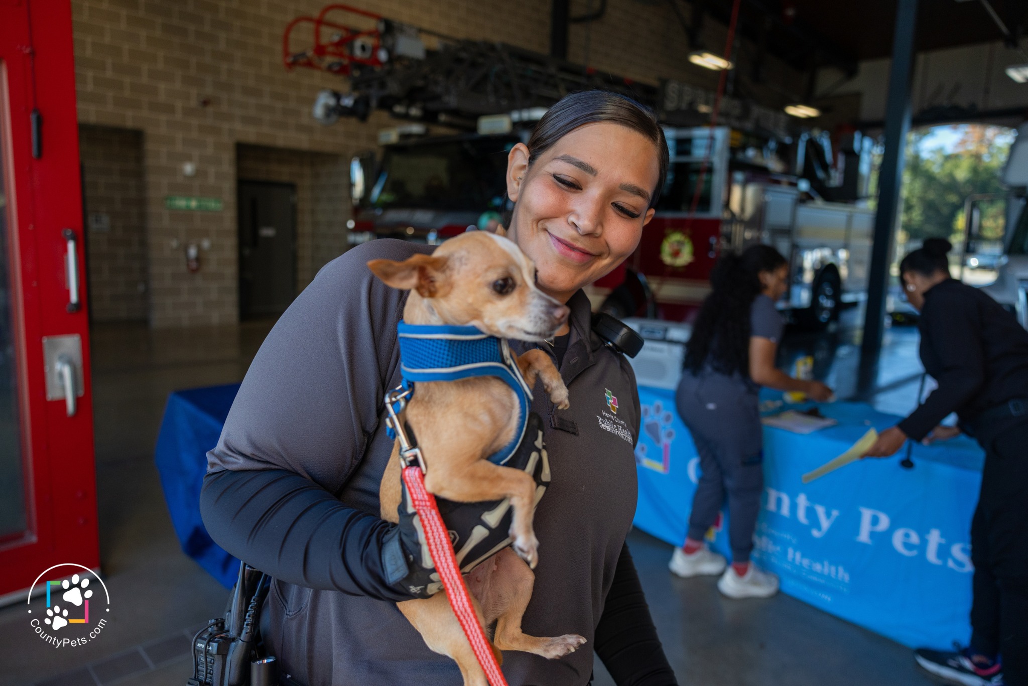 Harris County Expands Lost Pet Recovery Efforts with Microchip Scanners at Local Fire Stations