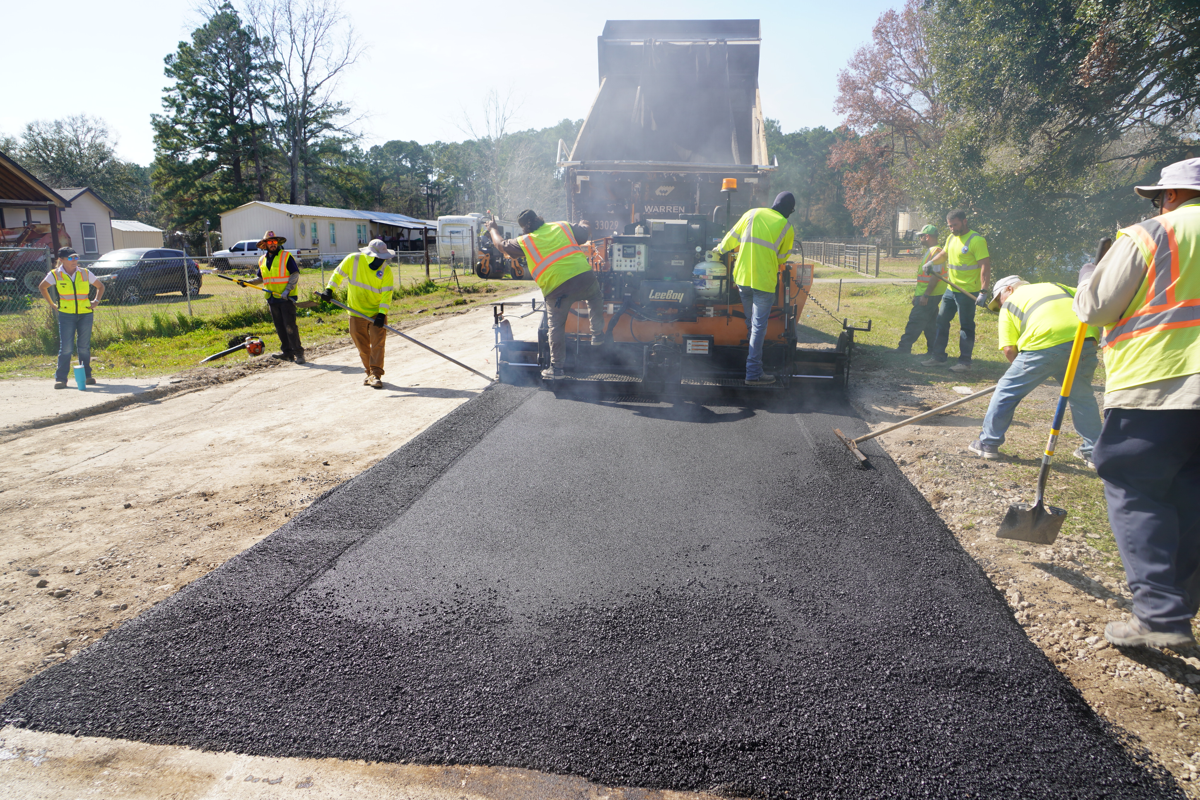 Harris County Tests Recycled Tire Road Repair in Precinct 3 to Reduce Potholes and Save Taxpayer Dollars