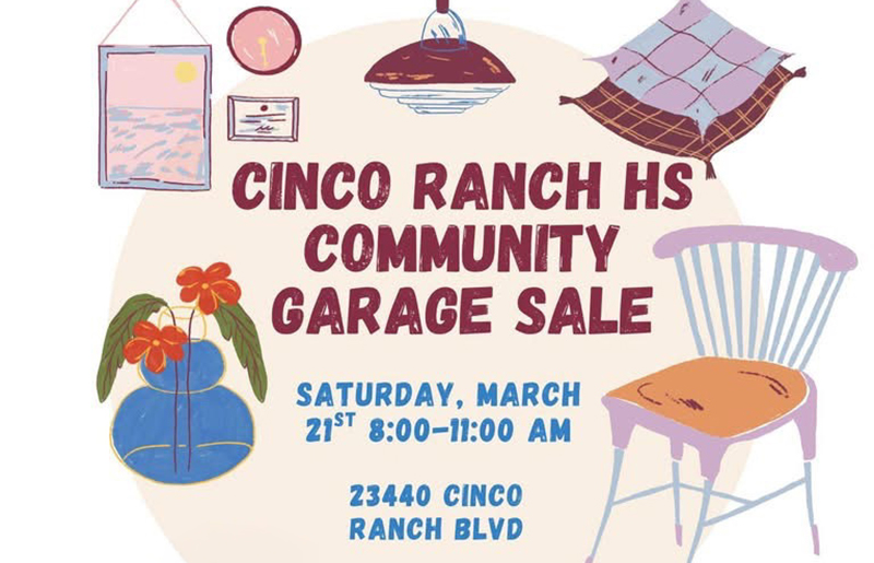 Cinco Ranch High School PTSA Garage Sale Returns: What Katy Residents Need to Know Before Saturday’s Community Event