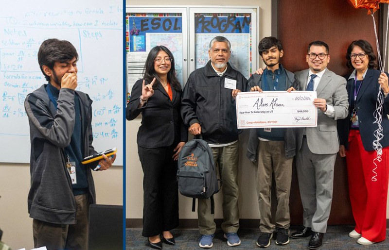 Spring ISD Senior Surprised With $48,000 UT Austin Scholarship—A Moment That Reflects Years of Quiet Determination