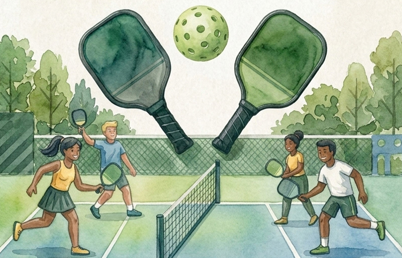 Pickleball Momentum Growing in Yorktown Colony: New GroupMe Invites Residents to Join the Fun