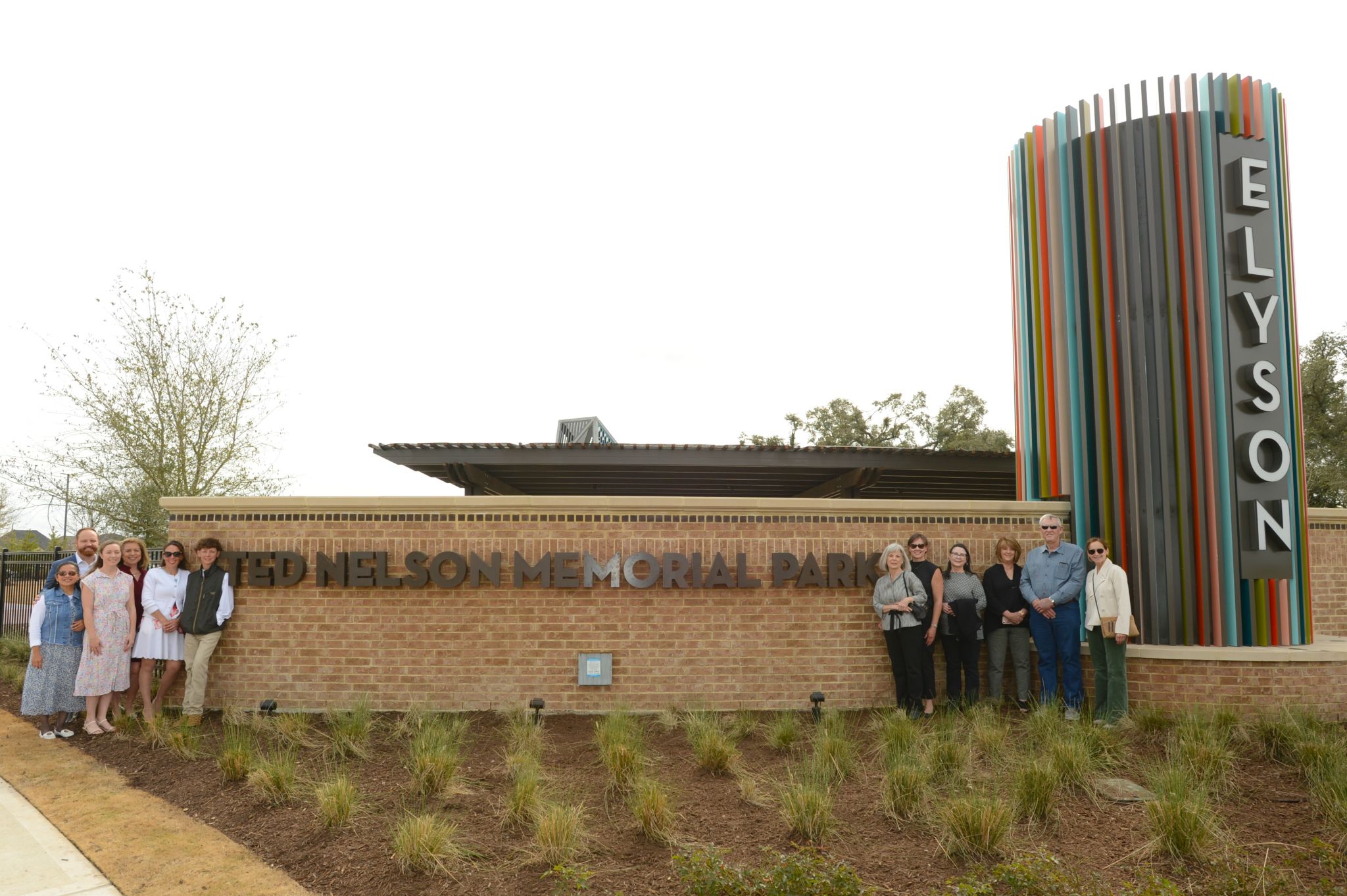 Elyson Dedicates Ted Nelson Memorial Park Near Boudny Elementary, Honoring Developer Who Put Schools and Families First in Katy