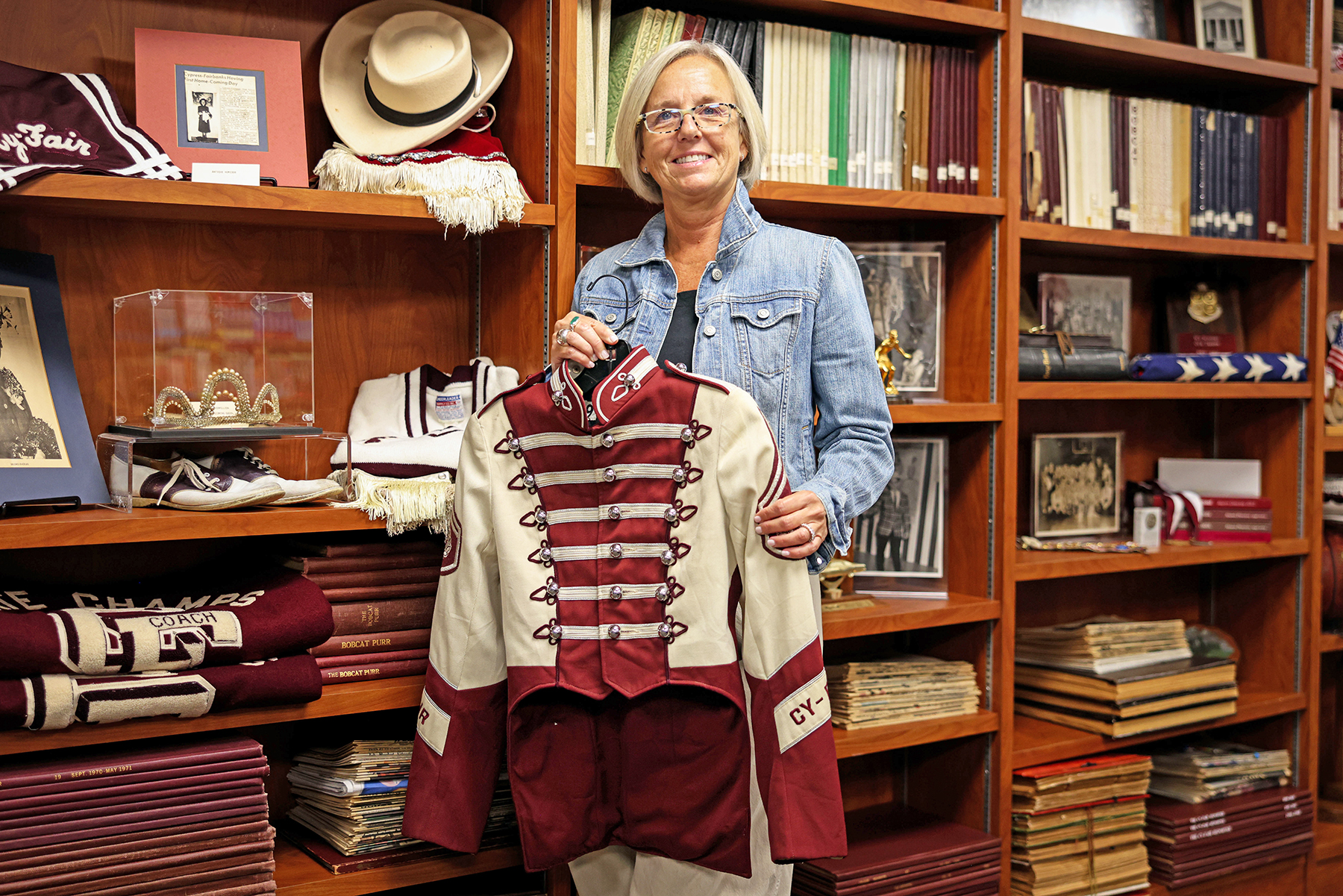 Cy-Fair High School Band Jacket Found in Germany Returns Home, Reigniting Decades of Bobcat Pride