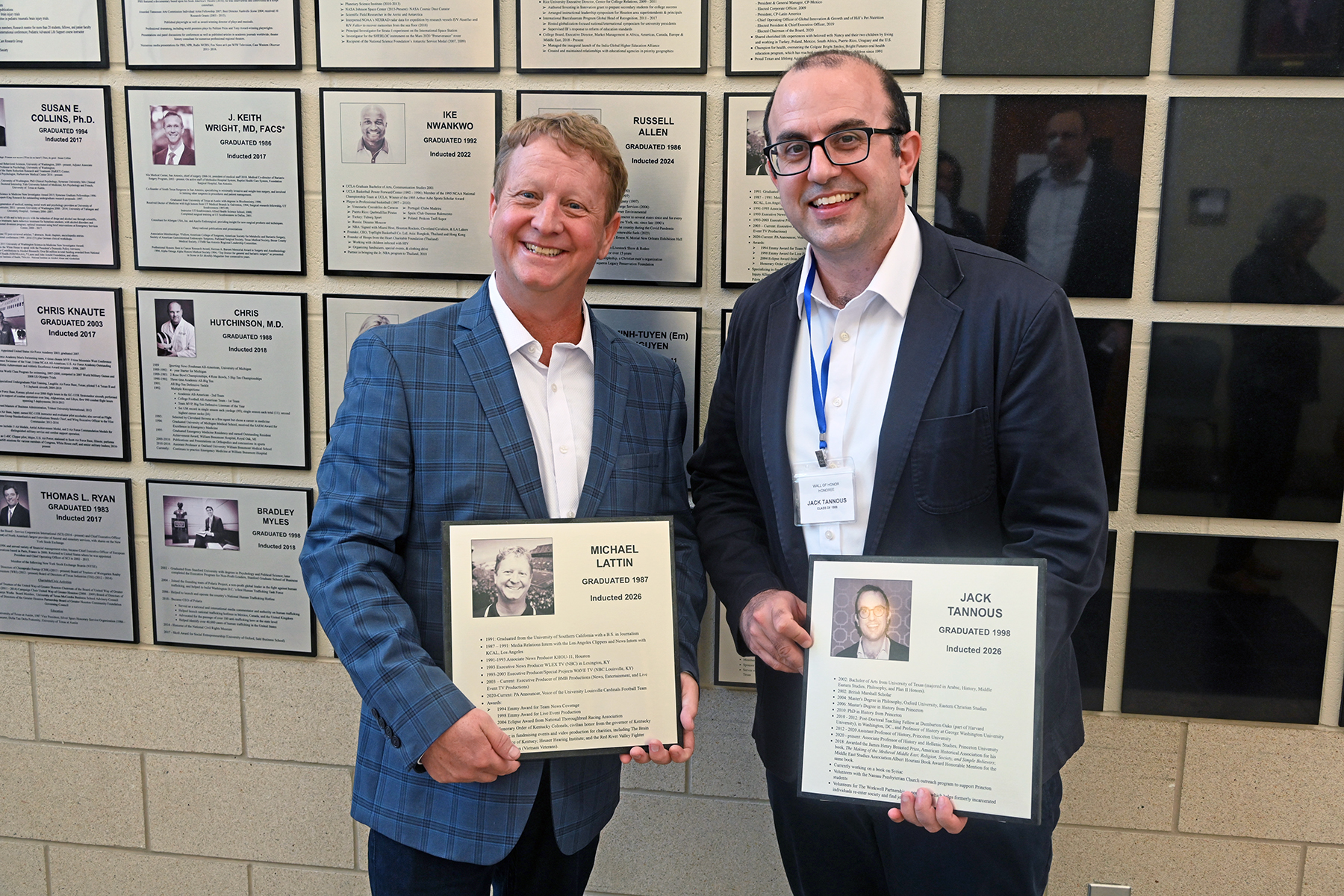 Cypress Creek High School Celebrates Three Distinguished Alumni in 2026 Wall of Honor Induction