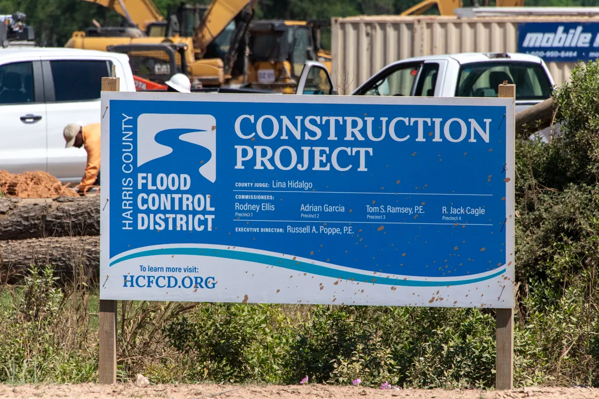 Greens Bayou Flood Mitigation Project Moves Forward as Construction Begins on Major Channel Improvements