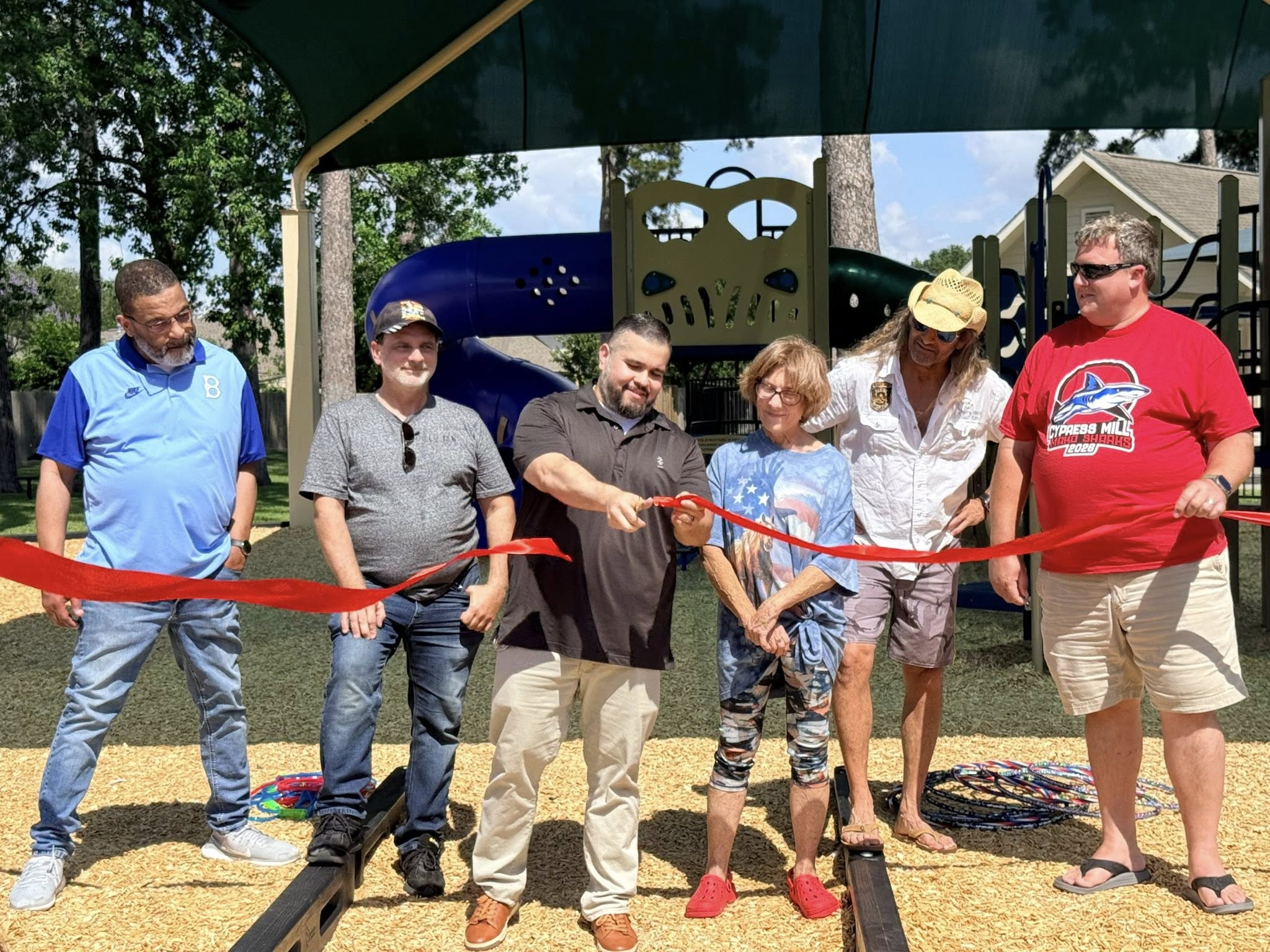 Cypress Mill Celebrates Grand Opening of New Neighborhood Playground With Ribbon Cutting and Community Fun