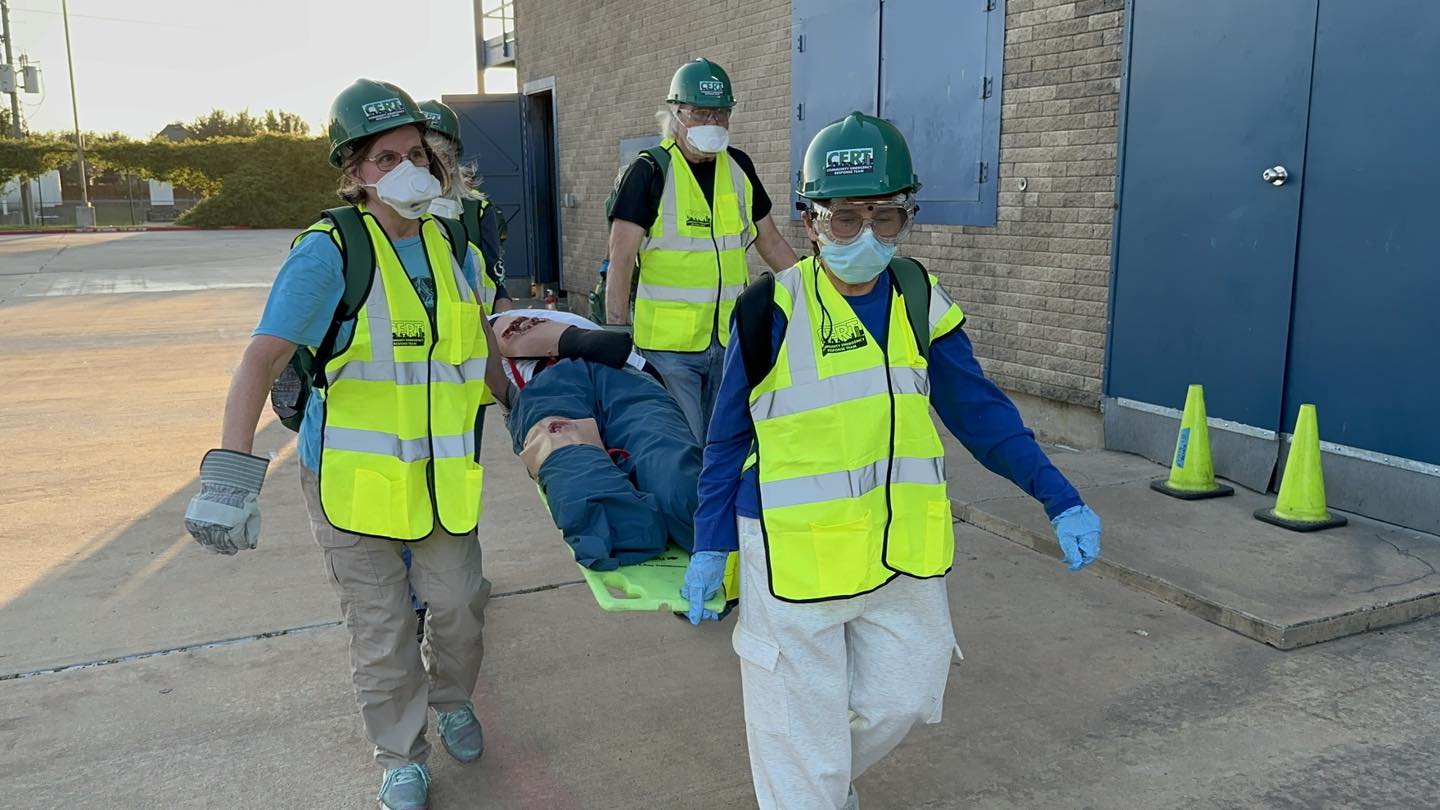 Cy-Fair CERT Class 45 Graduates After Weeks of Hands-On Emergency Preparedness Training in Cypress