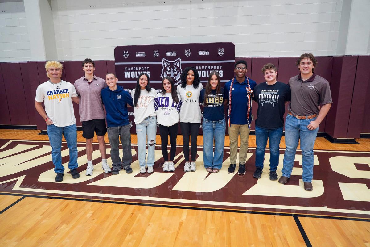 Comal ISD Celebrates 38 Student Athletes Signing College Commitments, With Davenport High School Leading a Milestone Class