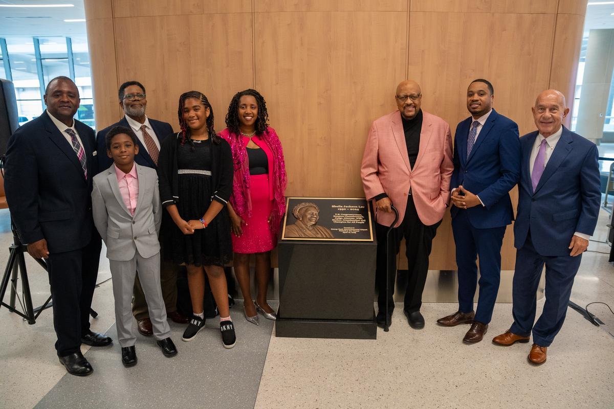 Sheila Jackson Lee’s Legacy Takes Flight at IAH as Houston Dedicates Terminal E in Her Honor