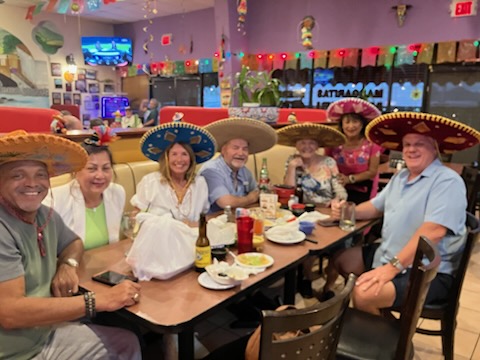 Georgetown Amigos Celebrate Cinco de Mayo Together at Los Faroles in Houston
