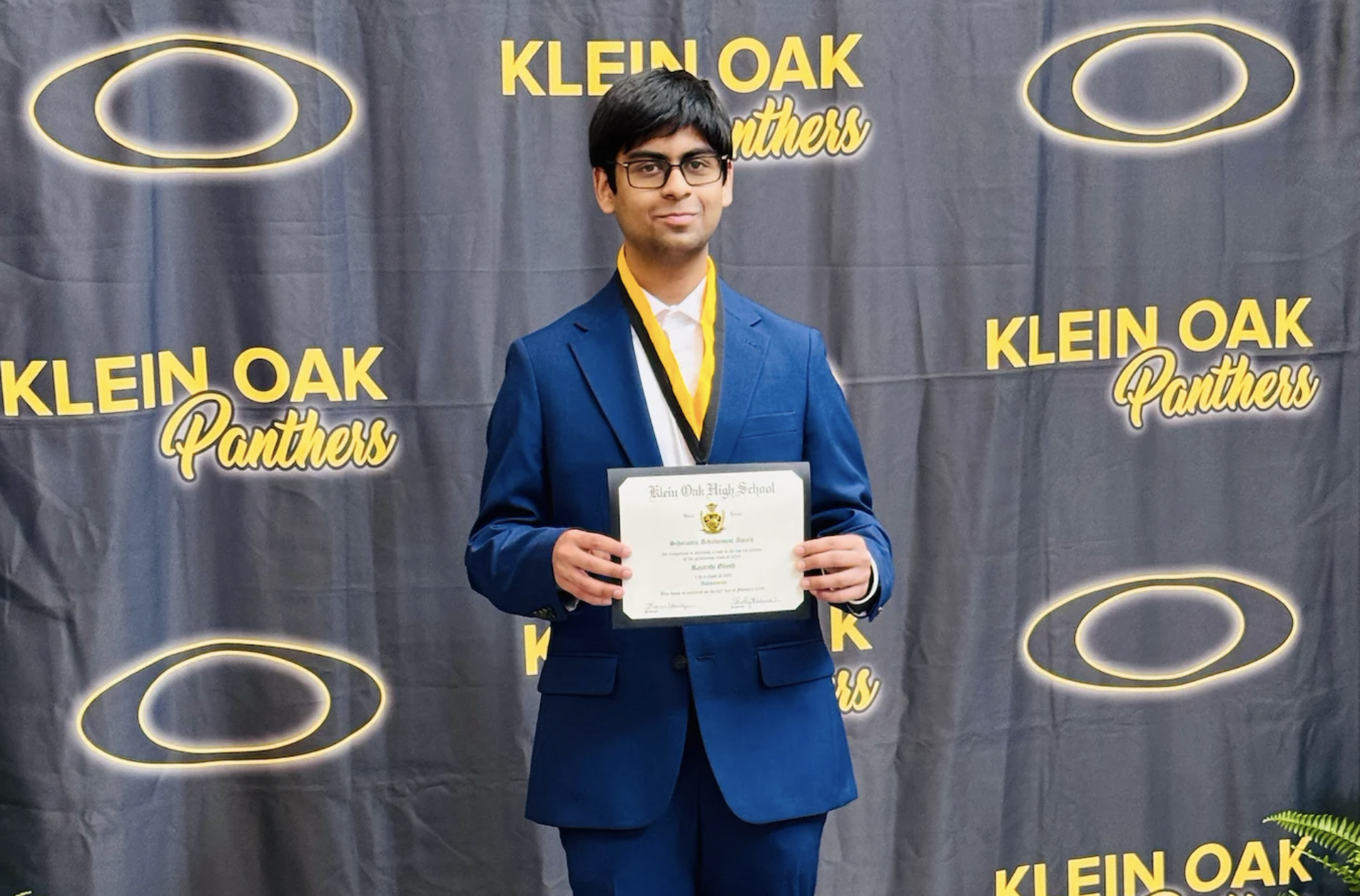 Klein Oak Senior Rajarshi Ghosh Named 2026 Valedictorian After Record of Academic Excellence, Research and Service