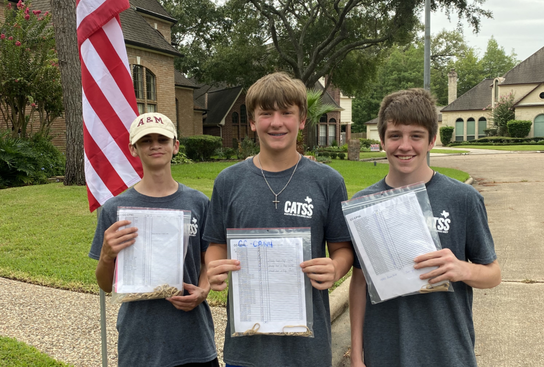 Cy Creek Flag Subscription Program Gives Champions Park Residents a Patriotic Way to Support Local Student Athletes