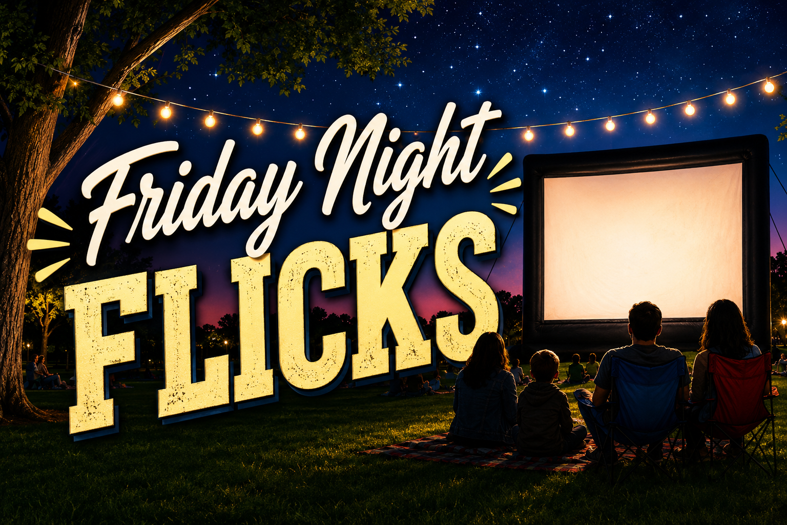 Bexar County’s Friday Night Flicks Returns for Summer 2025 With Free Family Movies Under the Stars
