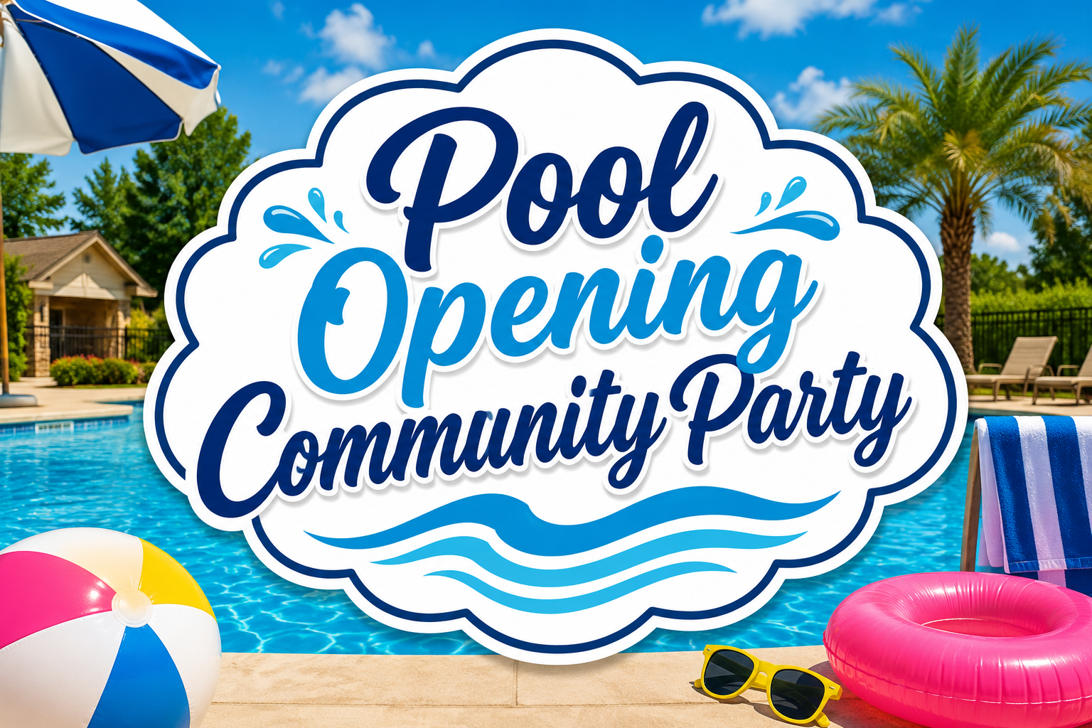 Middlegate Village Pool Opening Party Set for May 23 as Community Kicks Off Summer Season
