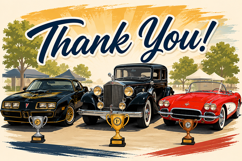 Harvest Bend Classic Car Show Draws Steady Crowds, Friendly Competition and Community Connection