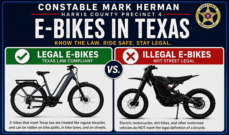 Texas E-Bike Laws: What Inwood Park Residents Should Know Before Riding This Summer