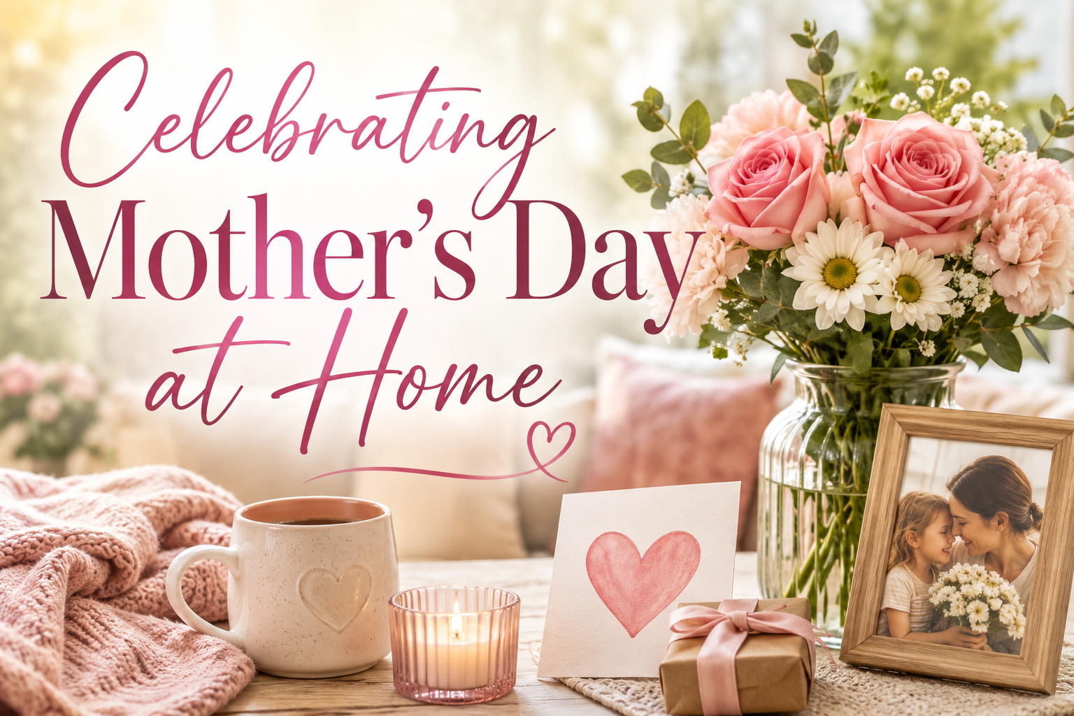 Meaningful and Creative Ways Families in Raintree Village Can Celebrate Mother’s Day at Home This Weekend