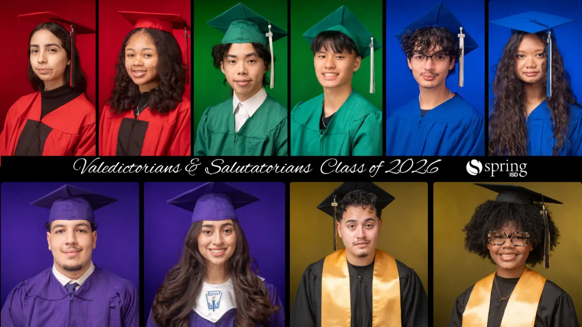 Spring ISD Celebrates Class of 2026 Valedictorians and Salutatorians During Emotional Recognition Dinner