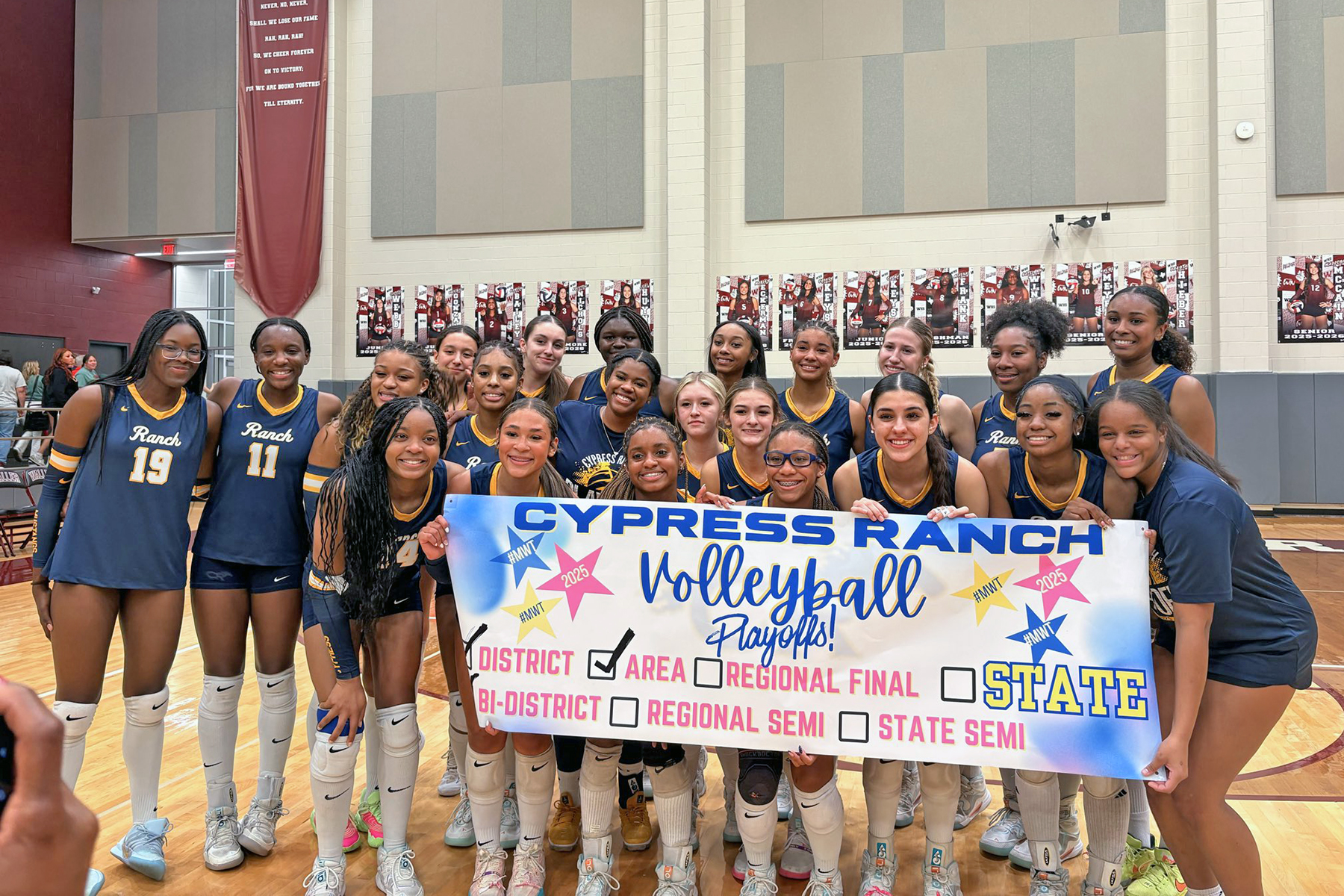 Cy Ranch, Cy Woods Advance to UIL Region Semifinal in Volleyball Playoffs