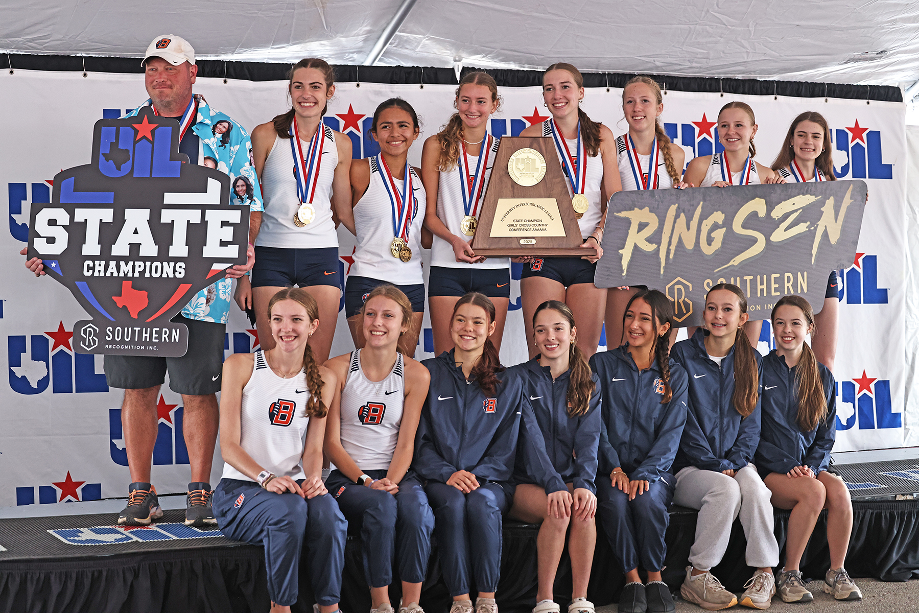 Bridgeland Girls Make History With First-Ever CFISD Cross Country State Title